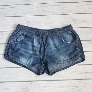 Indigo Rein Shorts - Indigo Rein | Chambray Jean Short Shorts (A40) Indigo Rein Shorts - Indigo Rein | Chambray Jean Short Shorts (A40)
